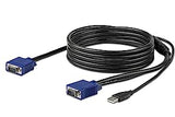 StarTech.com 10 ft. (3 m) USB KVM Cable for StarTech.com Rackmount Consoles - VGA and USB KVM Console Cable (RKCONSUV10)