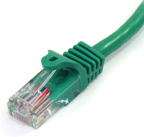 StarTech.com Green Snagless RJ45 UTP Cat 5e Patch Cable - 7 Feet (45PATCH7GN) 7 ft Green