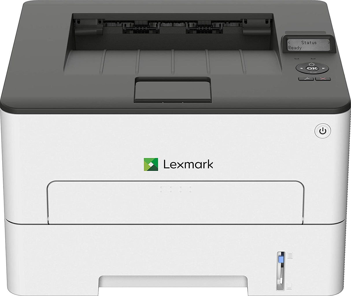 LEXMARK B2236dw Monochrome Compact Laser Printer, Duplex Printing, White/Gray, Small