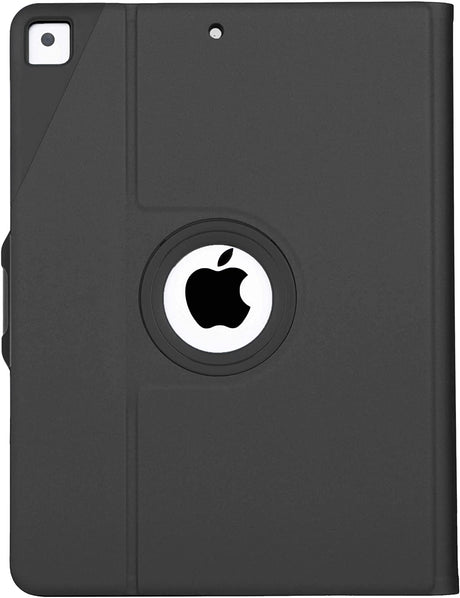 Targus VersaVu Apple iPad (7/8/9th Gen) 10.2-inch, iPad Air 10.5-inch, and iPad Pro 10.5-inch, Slim Lightweight Smart Shell Stand, Shock Proof, Audio Boost, Secure Closure, Black (THZ863GL) iPad (8th and 7th gen) Black