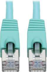 Tripp Lite Cat6a Ethernet Cable, 10G-Certified Patch Cable, Snagless, Shielded STP PoE Ethernet Cord, 12 ft, Blue (N262-012-AQ) 12ft. Blue