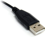 StarTech.com 1 ft / 30cm Micro USB Cable - A to Right Angle Micro B - USB Type A (M) - 90 Degree Micro-USB Type B (M) - Black (UUSBHAUB1RA) 1 ft / 30cm Right Angle