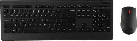 Lenovo This Sleek and Stylish Full-Size Keyboard and Mouse Combo Offers Exceptional Qua