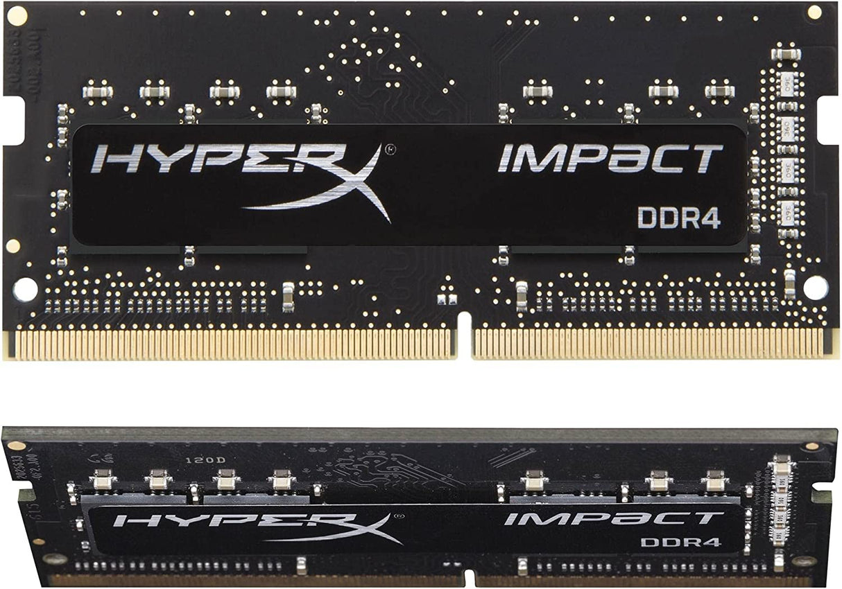 Kingston FURY Laptop Memory DDR4 3200MHz 8GB x 2 Kingston FURY Impact CL20 1.2V SODIMM KF432S20IBK2/16 Kit of 2 3200MHz 16 GB