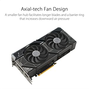 ASUS Dual GeForce® RTX 4070 OC Edition 12GB GDDR6X, IP5X, Auto-Extreme Technology, 144-Hour Validation Program, HDMI 2.1a, DP 1.4a