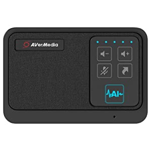 AVerMedia AS311 AI Speakerphone - AI-Powered Noise Suppression, Enhanced Voice Pickup, USB Plug and Play, Easy Setup, Conference Microphone and Speaker for Working from Home