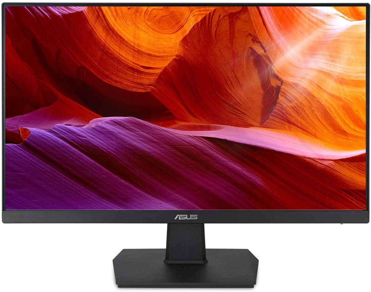 ASUS 27” 1080P Monitor (VA27DCP) - Full HD, IPS, 75Hz, USB-C 65W Power  Delivery, Speakers, Adaptive-Sync/FreeSync, Eye Care, Low Blue Light,  Flicker