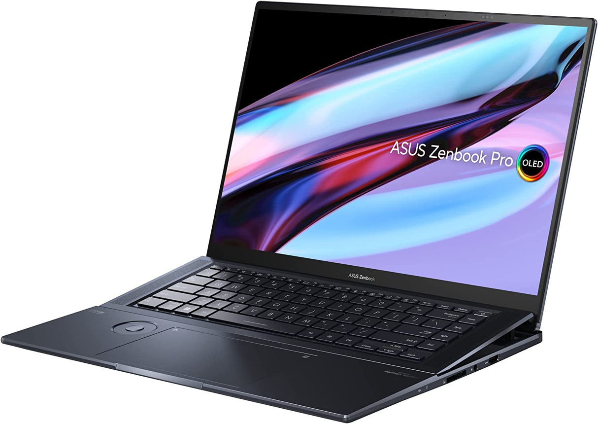 ASUS Zenbook Pro 16X OLED 16” 4K OLED 16:10 Touch Display, ASUS Dial, Intel Core™ i9-12900H, GeForce RTX 3060 Graphics, 32GB RAM, 1TB SSD, Windows 11 Pro, Tech Black, UX7602ZM-XS91T-CA