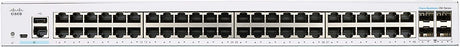 Cisco Business CBS250-48T-4X Smart Switch | 48 Port GE |4x10G SFP+ | Limited Lifetime Protection (CBS250-48T-4X-NA) 48-port GE / 4 x 10G uplinks