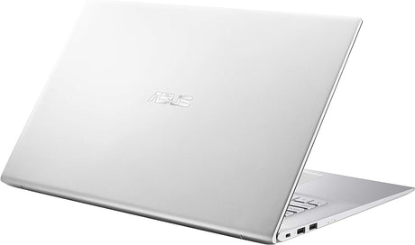 ASUS VivoBook 17 M712 Thin and Light Laptop, 17.3” HD+, AMD Ryzen 5 5500U Processor, 8GB DDR4 RAM, 128GB PCIe SSD + 1TB HDD, Radeon Graphics, Windows 11 Home, Transparent Silver, M712UA-DS59-CA