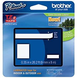 Brother TZe-233 Blue on White Label Tape – (, Blue on White Label Tape for Brother, 1.2 cm, 8 M, 1.2 cm)