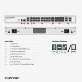 Fortinet FORTIGATE-101F Hardware Plus 24X7 3 yr 24x7 FortiCare + Unified Threat Protection