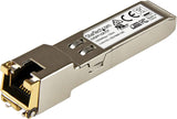 StarTech.com Juniper EX-SFP-1GE-T Compatible SFP Module - 1000BASE-T - SFP to RJ45 Cat6/Cat5e - 1GE Gigabit Ethernet SFP - RJ-45 100m - (EXSFP1GETST)