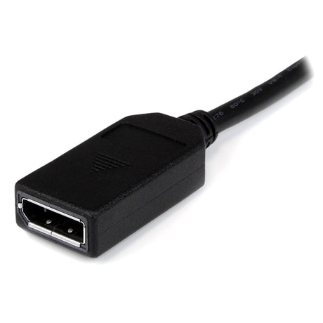 StarTech.com DMS-59 to DisplayPort - 8in - DMS 59 to 2x DP - Y Cable - DMS-59 Adapter - DisplayPort Splitter Cable - LFH Cable (DMSDPDP1),Black Dual DisplayPort