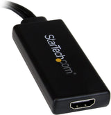 StarTech.com VGA to HDMI Adapter with USB Audio - VGA to HDMI Converter for Your Laptop / PC to HDTV - AV to HDMI Connector (VGA2HDU)