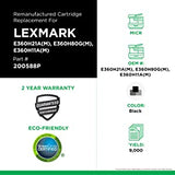 Clover imaging group Clover Remanufactured MICR Toner Cartridge Replacement for Lexmark E360/E460/E462 | Black | High Yield