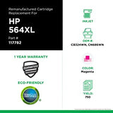 Clover imaging group Clover Remanufactured Ink Cartridge Replacement for HP CN686WN (HP 564XL) | Magenta | High Yield