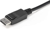 StarTech.com 2 Port DisplayPort KVM Switch - 4K 60Hz - Compact Dual Port UHD DP 1.2 USB Desktop KVM Switch with 4ft Cables &amp; Audio - Bus Powered &amp; Remote Switching - MacBook ThinkPad (SV211DPUA4K)