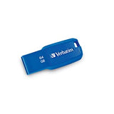 Verbatim 64GB Ergo USB 3.0 Flash Drive – Blue Blue 64GB