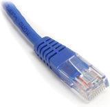 StarTech.com Cat5e Ethernet Cable - 30 ft - Blue - Patch Cable - Molded Cat5e Cable - Long Network Cable - Ethernet Cord - Cat 5e Cable - 30ft (M45PATCH30BL) 30 ft / 9m Blue