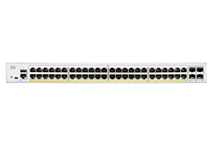 Cisco Business CBS350-48P-4X Managed Switch | 48 Port GE | PoE | 4x10G SFP+ | Limited Lifetime Protection (CBS350-48P-4X-NA)