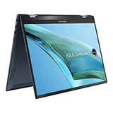 Asus Zenbook S 13 Flip OLED 13.3” OLED Touch Display, Intel Evo Platform, Core i7-1260P CPU, Intel Iris Xe Graphics, 16GB RAM, 1TB SSD, Windows 11 Pro, Ponder Blue, UP5302ZA-XB71T-CA