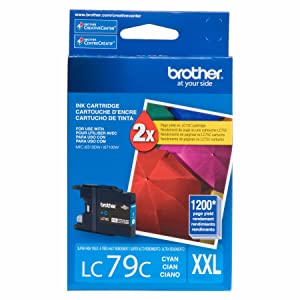 Brother(R) LC79C Super-High-Yield Cyan Ink Cartridge