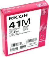 Ricoh 405763 Magenta Ink Print Cartridge Type GC 41M