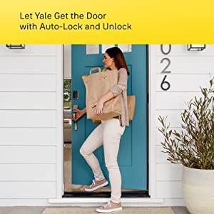 Yale Assure Lock 2 Key-Free Touchscreen with Bluetooth in Black Suede Bluetooth (No Module Key-Free Touchscreen Black