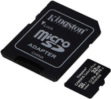 Kingston 32GB microSDHC Canvas Select Plus 100MB/s Read A1 Class10 UHS-I Memory Card + Adapter (SDCS2/32GB) microSD Card 32GB Fast (Up to 100 MB/s) Single