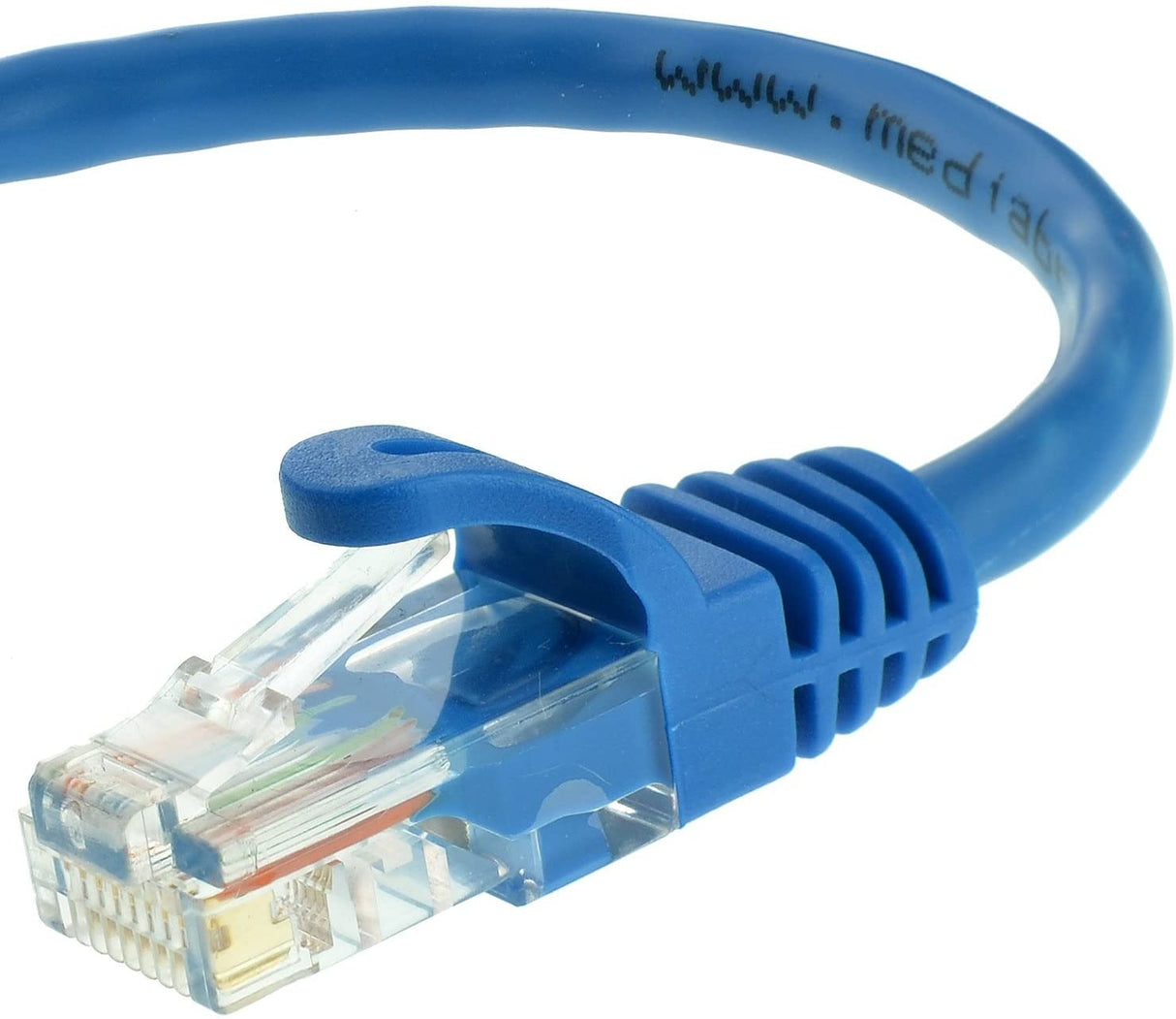 StarTech.com Cat5e Ethernet Cable20 ft - Blue - Patch Cable - Snagless Cat5e Cable - Network Cable - Ethernet Cord - Cat 5e Cable - 20ft (RJ45PATCH20) 20 ft / 6m Blue