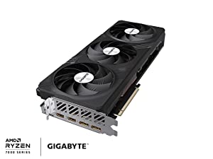 Gigabyte Radeon RX 7900 XT Gaming OC 20G Graphics Card, 3X WINDFORCE Fans, 20GB 320-bit GDDR6, GV-R79XTGAMING OC-20GD Video Card
