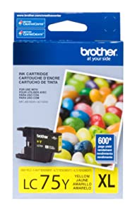 BRTLC75Y - Brother LC75Y LC-75Y Innobella High-Yield Ink,Yellow