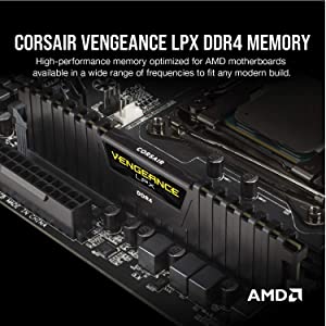 Corsair Vengeance LPX 64GB (2x 32GB) DDR4 3200(PC4-25600) C161.35V Desktop Memory -Black Black 64GB Kit (2x32GB) 3200MHz Memory