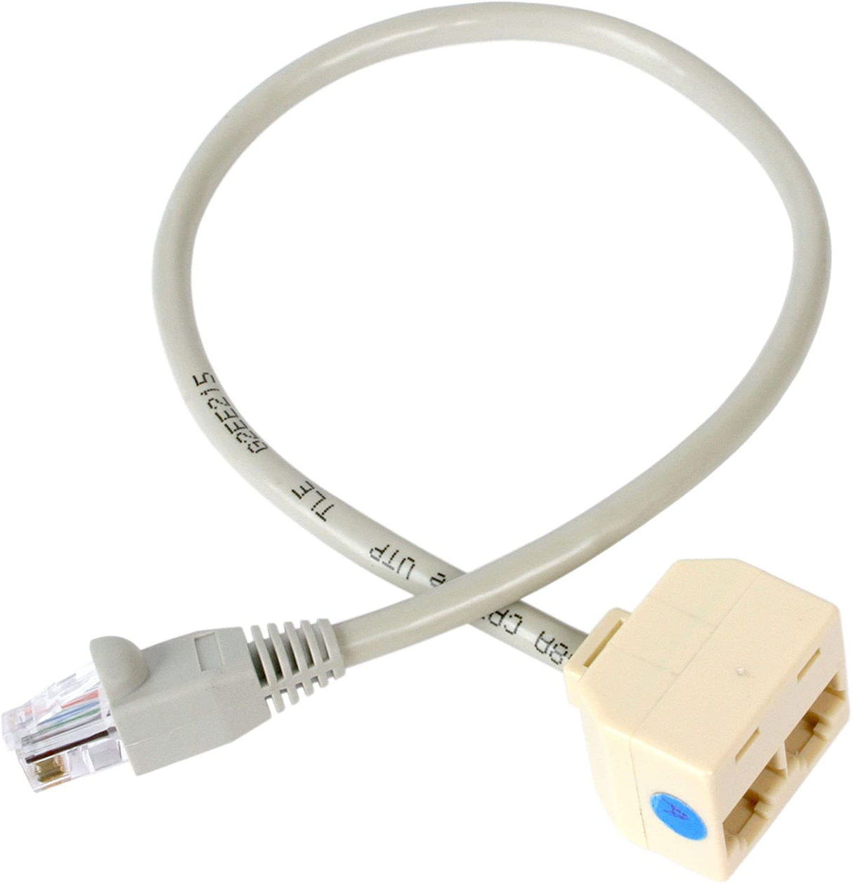 Product  StarTech.com 2-to-1 RJ45 10/100 Mbps Splitter/Combiner - One  adapter required at each end of the connection - network splitter