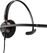 Plantronics 89433-01 Wired Headset, Black Headset Standard Packaging
