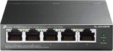 TP-Link 5 Port Gigabit PoE Switch | 4 PoE+ Port @65W | Easy Smart | Plug &amp; Play | Limited Lifetime Protection | Shielded Ports | Support QoS, Vlan, IGMP and Link Aggregation (TL-SG105PE) 5 Port w/ 4 PoE+ Port