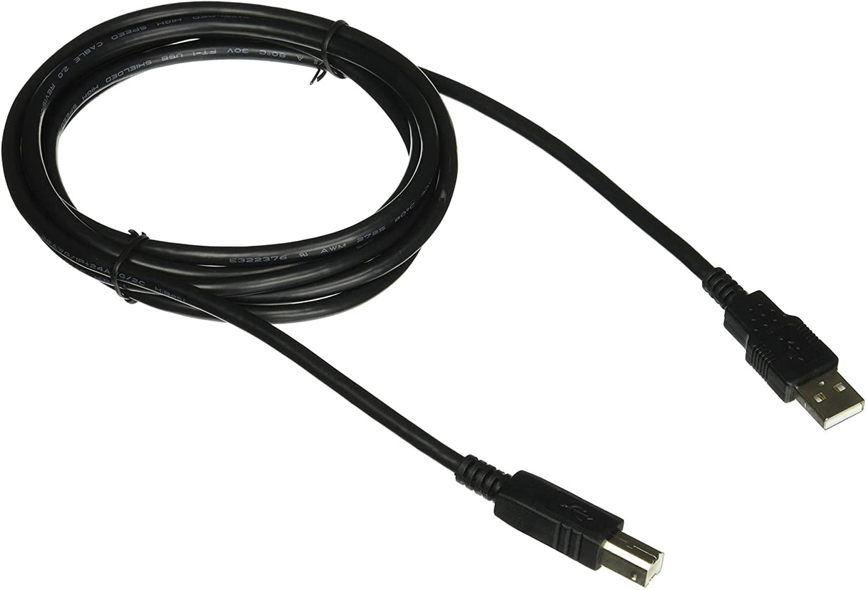 C2g/ cables to go C2G USB Cable, USB 2.0 Cable, USB A to B Cable, 6.56 Feet (2 Meters), Black, Cables to Go 28102 Black 6.6 Feet USB A Male to B Male