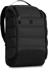 STM Dux 16L Premium Tech Backpack - Carry On Travel Laptop Backpack (Fits 15" Laptops) - Multi-Direction Cargo Access, Water Resistant &amp; Luggage Passthrough - Black (stm-111-376P-01)