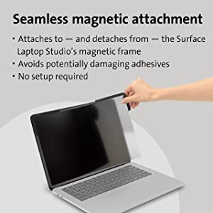 Kensington MagPro Elite Magnetic Privacy Screen for Surface Laptop Studio (K51701WW)