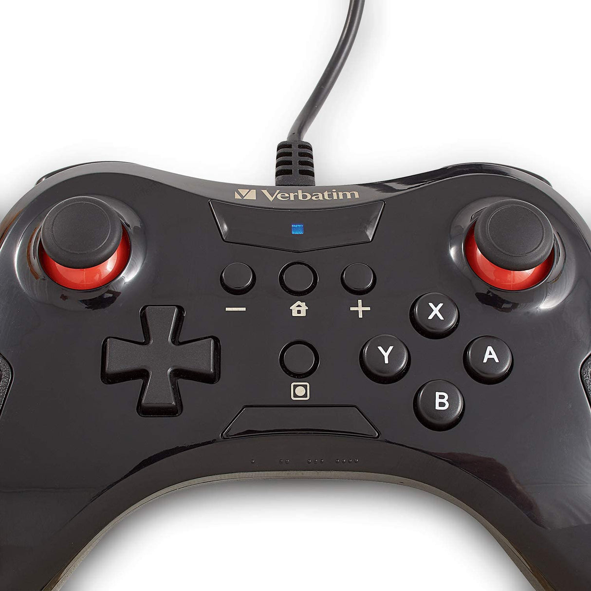 Verbatim Wired Controller for use with Nintendo Switch – Black