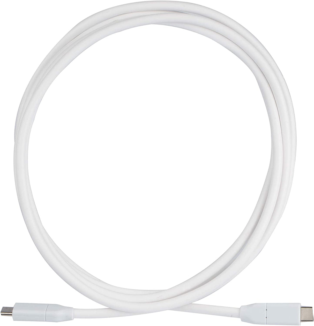StarTech.com USB C to USB C Cable - 6 ft / 2m - 5A PD - M/M - White - USB 2.0 - USB-IF Certified - USB Type C Cable - USB C Charging Cable (USB2C5C2MW) White 6 ft/ 2 m