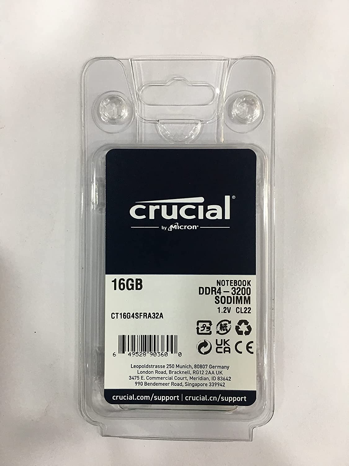 Does anyone use 16GB Crucial CT16G4SFRA32A in your DS 920+? Or how