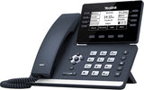 Yealink SIP-T53W IP Phone - Corded - Corded/Cordless - Wi-Fi, Bluetooth - Wall Mountable, Desktop - Classic Gray