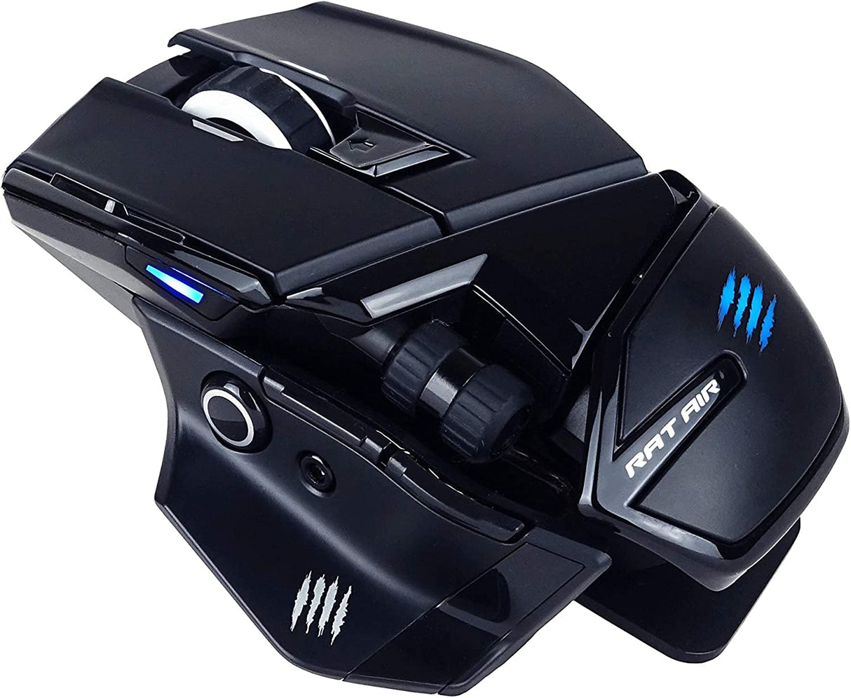 Mad Catz The Authentic R.A.T. AIR Wireless Power Gaming Mouse with Charging Pad - Black R.A.T. Air Mouse/Activation Board