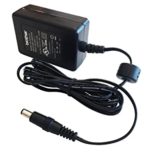Brother AD-24ESA01 Genuine AD24 Black AC Power Adapter for Select P-touch Label Makers