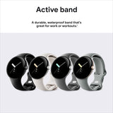 Google Pixel Watch Active Band, Charcoal (GA03266-WW) Active One Size Charcoal