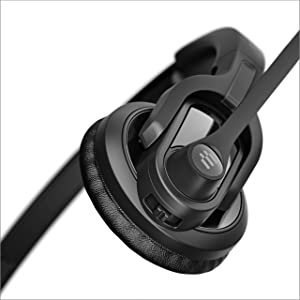 EPOS | Sennheiser Impact D 30 Phone (1000989) Wireless DECT Dual Ear Headset for Connection to a Desk Phone, Black