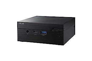 ASUS PN41 Fanless MiniPC Barebone with Intel 11th gen Quad Core Celeron N5100, Support Dual 4K, DisplayPort, WiFi, Bluetooth 5, Hardware TPM, VESA Mount