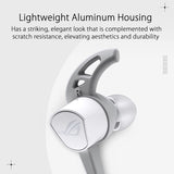 ASUS ROG Cetra II Core Moonlight White in-Ear Gaming Earbuds | Liquid Silicone Rubber Drivers, 90° Cable Connector, Hi-Res Audio, 3.5 mm, for PC, Mac, PS4, PS5, Xbox One, Switch and Mobile Devices
